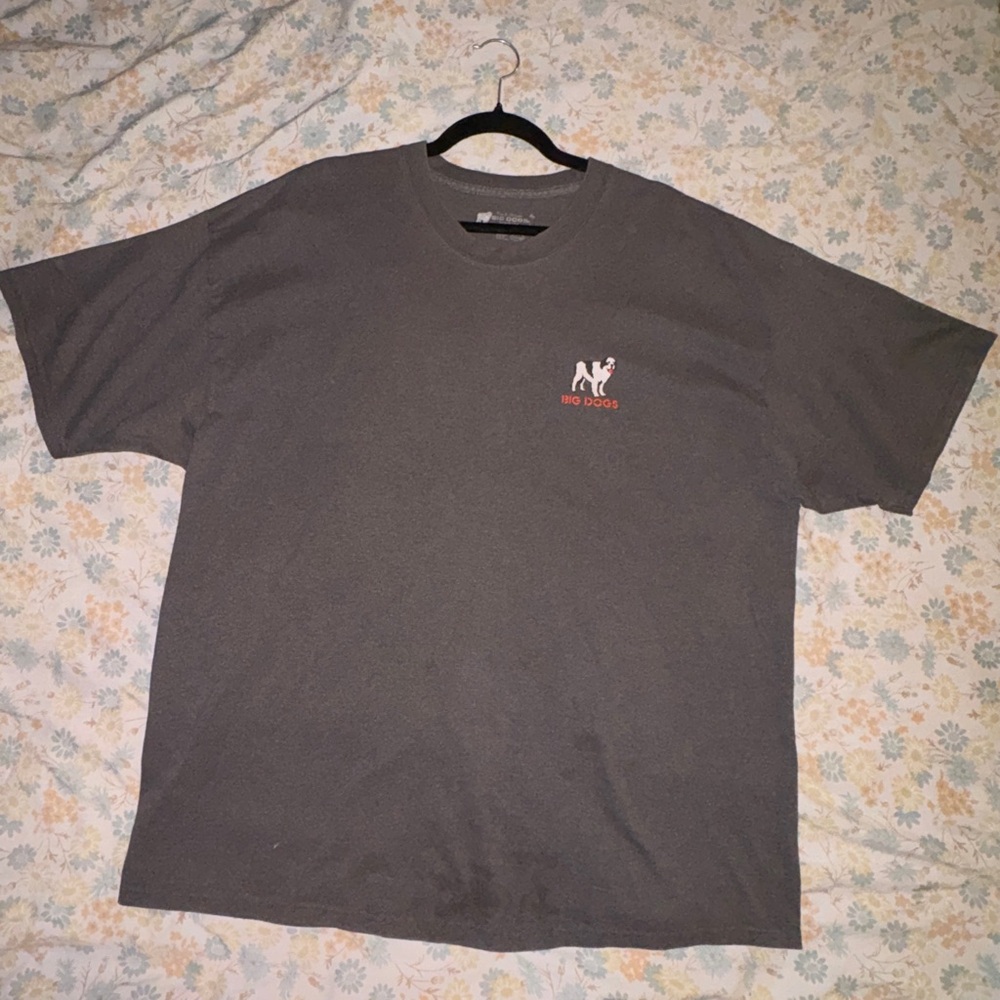 Big Dogs Charcoal Graphic Tee